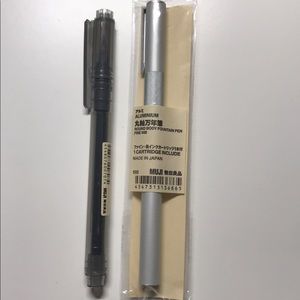 NEW Muji Calligraphy Pen & Fountain Pen Set